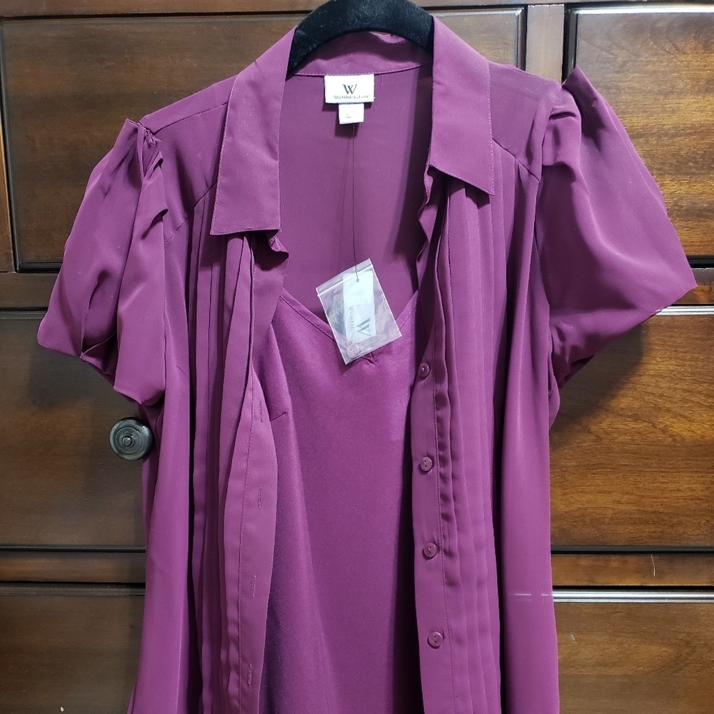 Plum Blouse